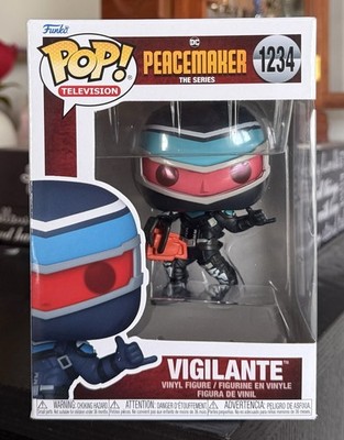 Funko Pop Television: VIGILANTE #1234 (DC Peacemaker the Series) w/Protector