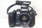 Nikon F4 DP-20 35mm SLR Film Camera w/ AF Nikkor 85mm F/1.8 Lens