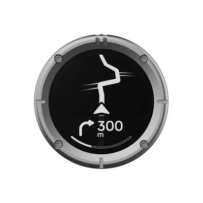 Beeline Moto II 2 Metall silber Motorrad GPS Navi (gratis Lenkerhalterung)