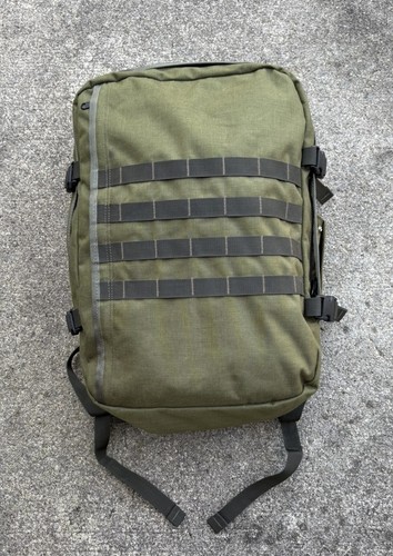 Cabin Zero Military Style Backpack 36L Army Green Clean Condition Travel Hiking