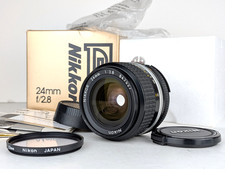 SIC 847xxx  MINT w/ Box  Nikon Ai-s Ais Nikkor 24mm f2.8 Wide Angle Lens Japan