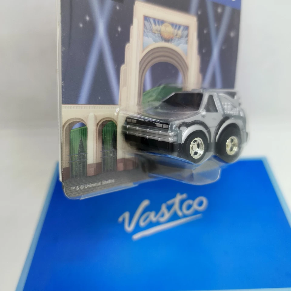 Takara Choro-Q Universal Studios Japan Back To the Future DeLorean Time Machine  - Image 3 of 4