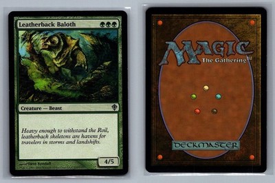 Leatherback Baloth #107 Worldwake Magic: The Gathering MTG - LP