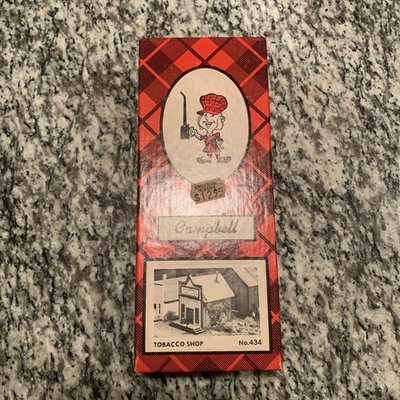 #ad Campbell Scale Models No 434 Tobacco Shop HO Scale New Builders Kit $25.00