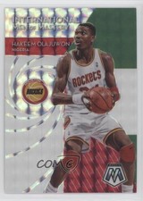2019 Mosaic International Men of Mastery Silver Prizm Hakeem Olajuwon #7 HOF gp1