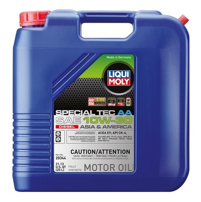 Liqui Moly 20344 Engine Motor Oil - Special Tec AA 10W-30 Diesel (20 L)