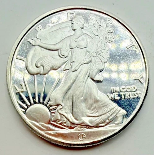 Great American Mint 1/2 oz .999 Fine Silver Walking Liberty