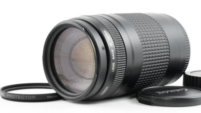 【Problème】Objectif zoom téléobjectif Canon EF 75-300mm f4-5.6 II du Japon... - Photo 1/4