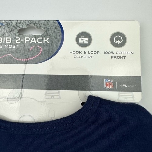 Texans Baby Fanatic Bibs Baby OS Blue Red NFL Football Baby - 第 5/7 張圖片