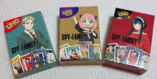 SPY x FAMILY UNO Flip 2026 McDonald's Happy Food Set de 3 Completo NUEVO Japón