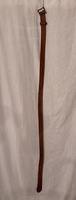 Duluth Trading Co. Brown Leather Belt Men's Size 44 Made in USA Casual Work