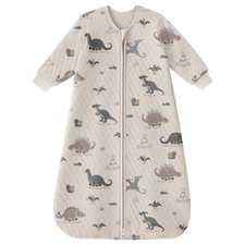 Baby Sleep Sack 12-18 Months 1.0 Tog Long Sleeve Sleep Sack Organic Cotton We...