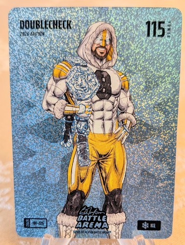 Doublecheck Ice Icon Battle Foil Bo Jackson Battle Arena IBF-26 Aaron Rodgers