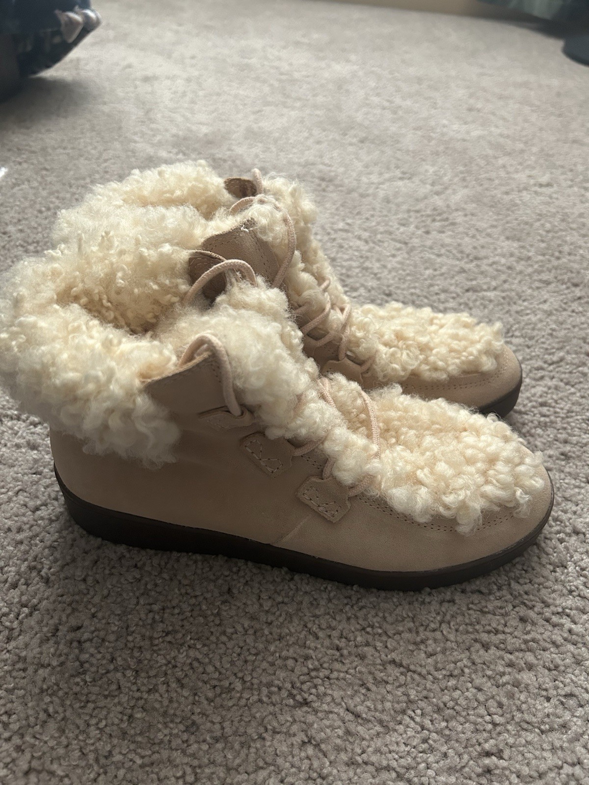 Vionic Splendid Oak Shearling Lined Suede Boots B… - image 2