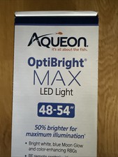 Aqueon LED OptiBright Plus Light Fixture, 48-54 Inches - remote control NEW