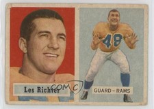 1957 Topps Les Richter #10 HOF 0z0n