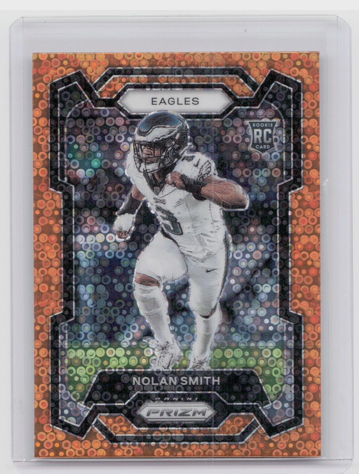 2023 Prizm Nolan Smith Disco RC #382 Eagles
