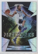 2018-19 Panini Prizm Fireworks Hyper Prizm Andrew Wiggins #10 1q9