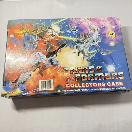 VTG 1984  Transformers Generation 1 Case With Transformers Figures&Accessories
