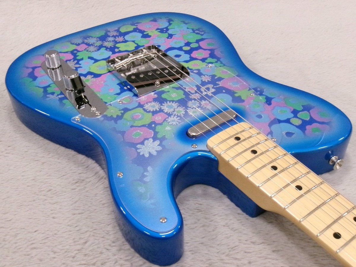 Fender Made in Japan Limited Telecaster MN Blue Flower | eBay