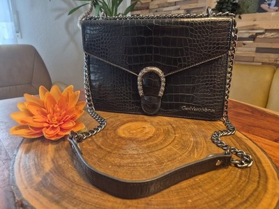 Elegante Vintage Handtasche Umhänge Tasche Gian Marco Venturi