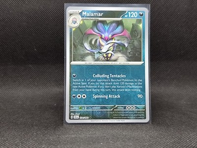 TCG Pokemon Karte ENG Malamar 034/064 Reverse Holo  SV: Shrouded Fable NM