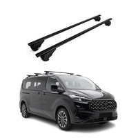 DachträGer GrundträGer FüR Ford Tourneo Custom II 2023-2026 Stahl Schwarz 2Tlg