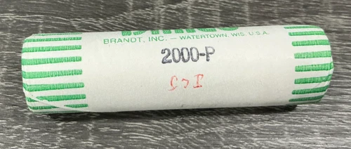 2000-P Roosevelt Dime 50-Coin Uncirculated Roll-Free Shipping!