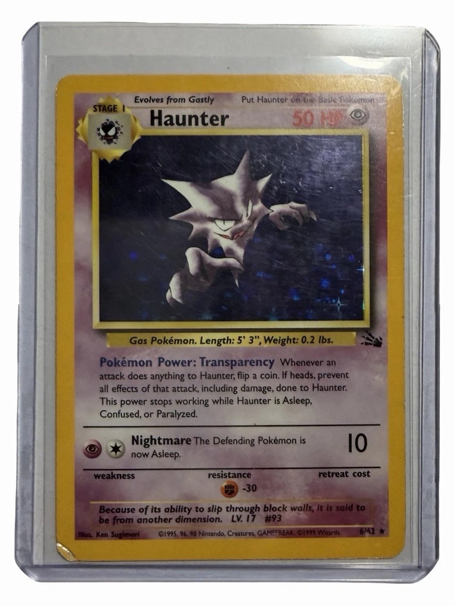 Haunter 6/62 Fossil for sale | eBay