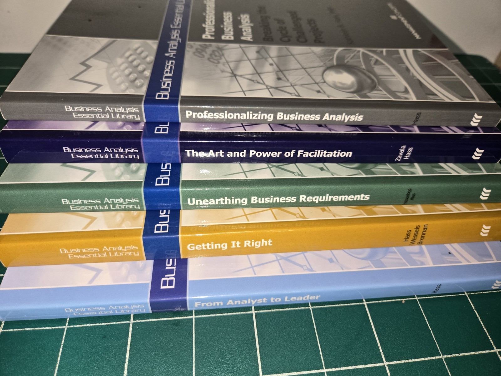 Lot of 5 business analysis essential library books
