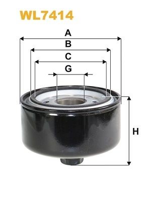 Oil Filter WIX WL7414