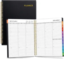 2026 Appointment Book, 2026 Hourly Planner 8.5" x 11", Hourly, Weekly & Monthly