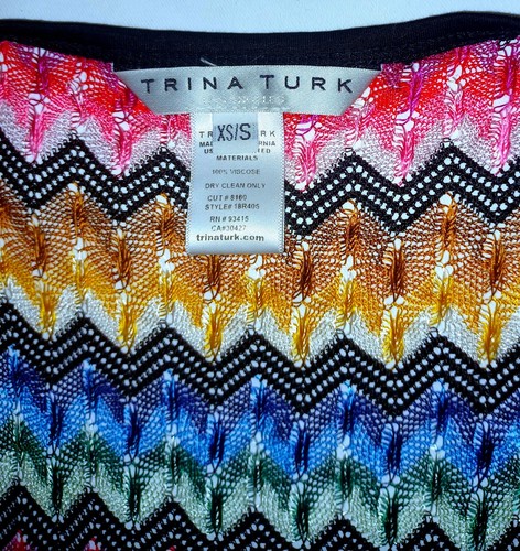 Trina Turk Bolero Shrug Size S/XS Knitted Viscose Brand New No Tags - Picture 4 of 5