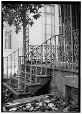 Photo:Horta Semmes House,802 Government Street,Mobile,Alabama,AL,HABS,8