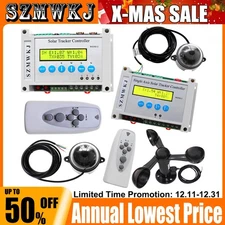 Electronic LCD Solar Tracker Controller W/ Wind Sensor for Solar Panel Tracking