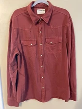The Normal Brand Shirt Mens XL  Western snap button vintage retro 