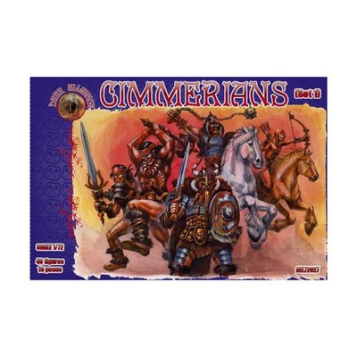 Dark Alliance Fantasy Mini 1/72 Cimmerians Set #1 VG+/NM