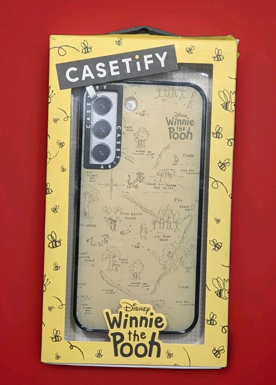 CASETIFY Galaxy S22 Case Featuring Winnie The Pooh 100 Acre Woods Design-image