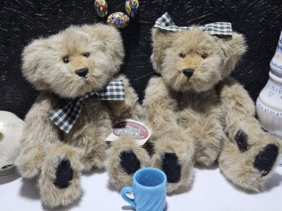 Ganz Cottage Collectible Dennis  & Dorothy 10'' Teddy Bears Nwt 1997