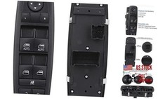 Window Switch Power Control Button Front Left Driver Side Compatible with