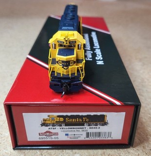 INTERMOUNTAIN N SCALE EMD SD45 2 SANTA FE #5630 w/ DCC SOUND