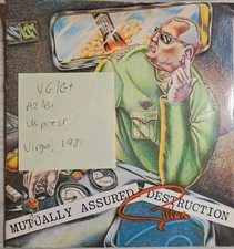 Gillan Mutually Assured Destruction Vinyl Record 7" VG/G+ VSK 103 1981