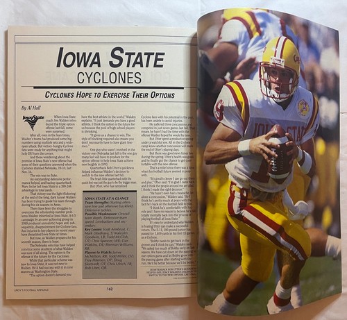 Lindy's College Football Big East 1993 Preseason Preview Magazine-Vintage-Good - Picture 9 of 9