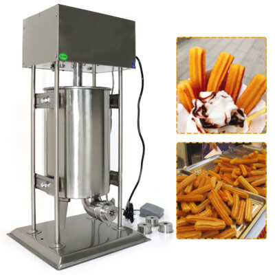 Commercial Vertical Electric Spanish Donuts Churrera Churros Maker Machine 15L
