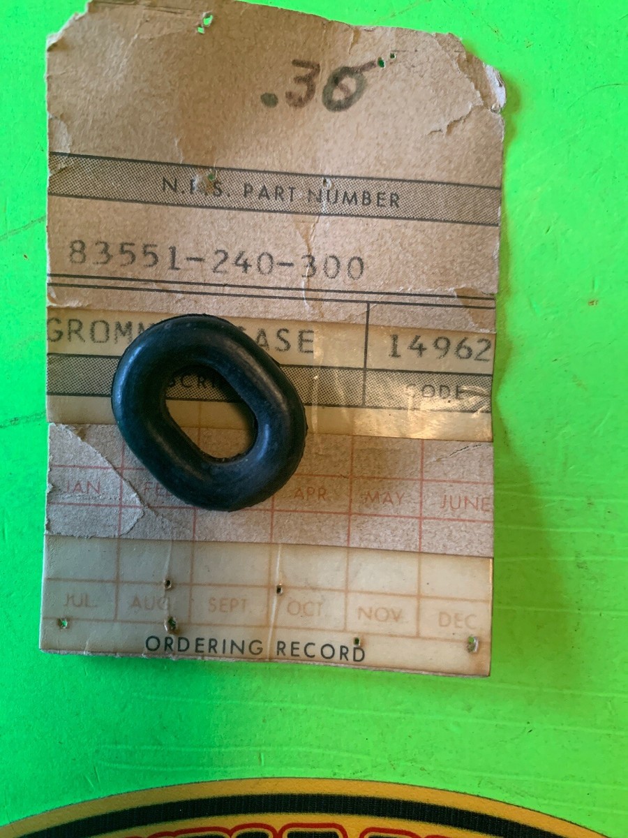 GENUINE Honda NOS 83551-240-300 GROMMET, AIR CLEANER HOUSING | eBay