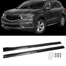 For Acura Mdx Car Side Skirts Rocker Panel Extension Lip Carbon Fiber Look 78 For Acura Mdx Car Side Skirts Rocker Panel Extension Lip Carbon Fiber Look 78