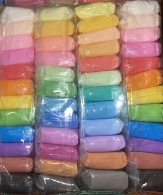 48 Colors Air Dry Clay with 3 Crafting Tools, Creative Ultra Soft Modelling Clay