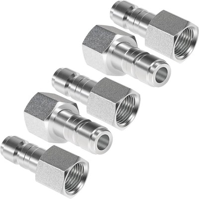 5Pack S-1818 1/2'' FNPT G Style Plugs For require more than 60 SCFM