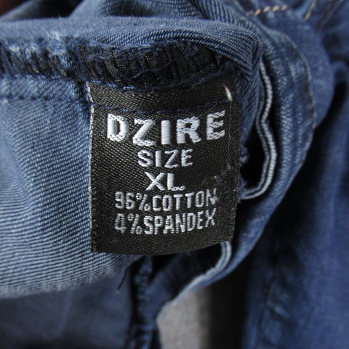 Dzire Denim Jacket Girls Extra Large Blue Full Zip Long Sleeve Pockets Cropped - Picture 6 of 12