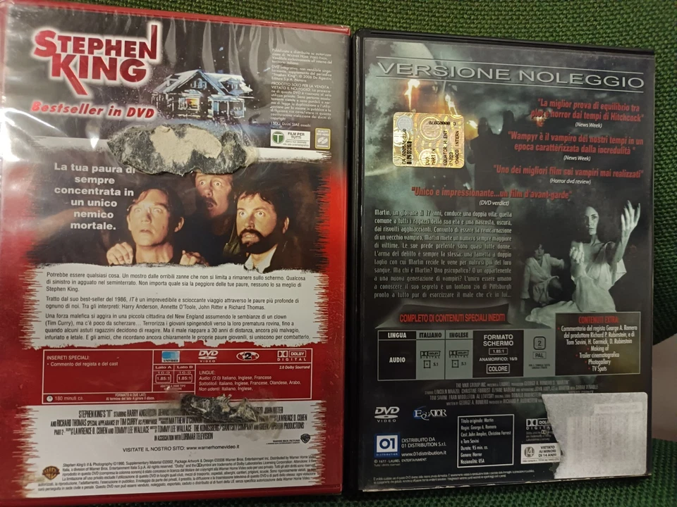 LOTTO 5 DVD HORROR IT MARTIN GRUDGE ESORCISTA VAMPIRES VS ZOMBIES - Immagine 4 di 4